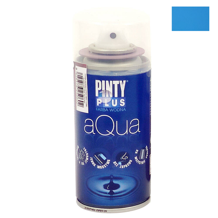 Aqua farba wodna dekoracyjna w spray niebieski 0,15L
